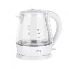 TEESA 1,0 LTR GLAZEN WATERKOKER WIT ()